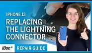 iPhone 13 (A2633) repair guide – Lightning connector replacement [repair guide + reassembly]