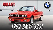 1992 BMW 325I Convertible | [4K] | E30 Love