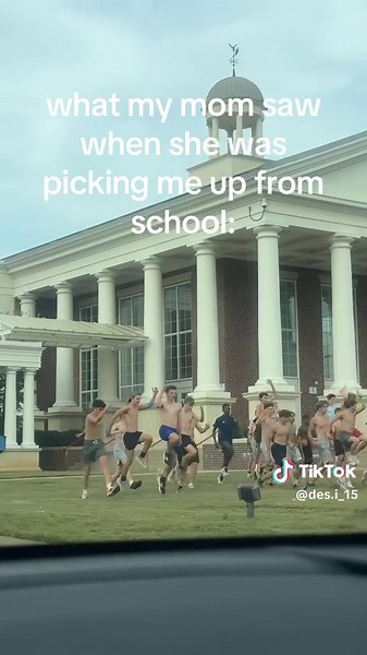 like i DONT wanna see all these shirtless men 😭😭 and had to walk THROUGH THAT btw too?? uh uh #momtok #school #pickup #mommy #desi15