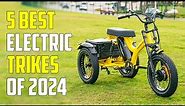 5 Best Electric Tricycles 2024 | Best E-Trike 2024