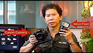 Cool Trick! How To Use Nikon flashes on Canon cameras
