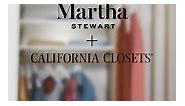 The Everyday System by Martha Stewart and California Closets