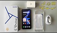 Tecno Pova 5 Pro - Unboxing and Review with Price in Pakistan⚡️Best Mobile under 60k in Pakistan