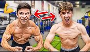 Swapping Lives with the Worlds Strongest Kid! (18 YEARS OLD)