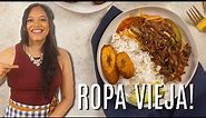 EASY Ropa Vieja | Braised Shredded Beef Brisket | Cuban Recipes | Chef Zee Cooks