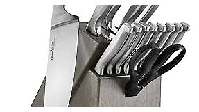 Calphalon Kitchen Knife Set with Self-Sharpening Block