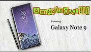 Samsung Galaxy Note 9 Review 2018