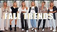2020 FALL FASHION TRENDS + HOW TO STYLE | BLAZERS, LEATHER JACKETS, SWEATER VESTS, LINGERIE