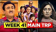 Sab TV Week 41 TRP - Sony Sab Week 41 Main TRP