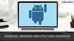 Android Tutorial - Android Architecture Overview | Edureka