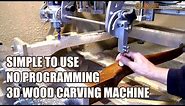 Wood Carving Machine - 3D Copy Carving - Easy To Use