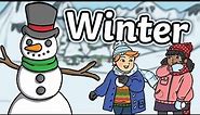 All About Winter Weather | Winter Season for Kids | Twinkl Kids Tv