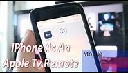 How To Use Your iPhone As An Apple TV Remote iOS 8