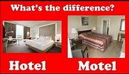 Hotel vs Motel Difference | What is a Motel