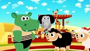 Cartoon animation for babies "the hippo"