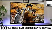 LG OLED evo C3 4K Ultra HD TV Review 2023 | 55"