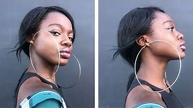 I Wore Crazy-Big Hoop Earrings For A Day