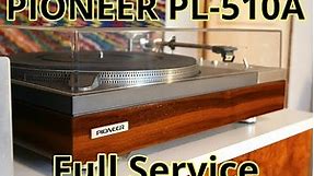 Pioneer PL-510A: Full Service
