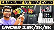Best Landline Phone With Sim Card⚡Landline Phone With Sim Card⚡Landline Phone With Sim Card In India