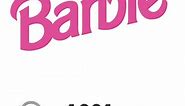 Barbie logo history