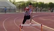 hurdles crossing and perfect technique 400 m hurdle