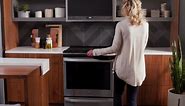 GE Profile 30 in. 5 Burner Smart Freestanding Double Oven Gas Range in Fingerprint Resistant Stainless with Air Fry PGB965YPFS