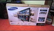 Samsung 40 LED 1080P SMART TV Unboxing & Review