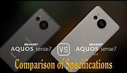 Sharp Aquos sense7 vs. Sharp Aquos sense7 plus: A Comparison of Specifications