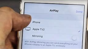 How to Airplay in iPhone 6 & iPhone 6s 16gb 64gb 128gb