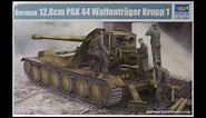 Trumpeter 1/35 German 12.8 cm Pak 44 Waffentrager Krupp 1 Kit# 05523