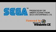 Sega Dreamcast Windows CE CD Warning (1999)