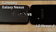 Nexus 4 vs Galaxy Nexus!