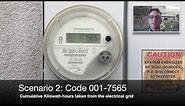 How to read a smart meter with solar panels