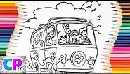 Scooby Doo Coloring Pages , Scooby Doo Coloring Pages Tv,Velma,Daphne,Rogers and Fred Drawing