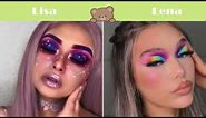 Lisa or Lena 🦄🌈🌌 (Rainbow, Galaxy & Unicorn Edition) - Nails, Outfits, Makeup