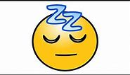 Sleeping Snoring Sound Emoticon Emoji 😴 Dreaming - Sonido de Persona Durmiendo, Ronquidos, Sueño