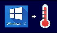 Convert Celsius to Fahrenheit in Windows 10!