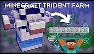 Minecraft Easy Drowned/Trident Farm