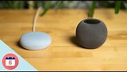 Google Nest Mini vs. Apple HomePod Mini