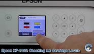 Epson Expression Home XP-4150/XP-4155: How to Check Estimated Ink Levels