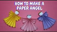 How to Make a Paper Angel | Christmas Ideas | Paper Craft