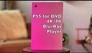 Sony PS5 unboxing and using the PS5 as a DVD-Blu-Ray - 4K Blu-Ray Player