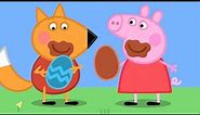 Kids Videos 4K | Chocolate Egg Hunt | 1 HOUR Easter Special Peppa Pig Official | New Peppa Pig