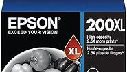 EPSON 200 DURABrite Ultra Ink High Capacity Black Cartridge (T200XL120-S) Works with WorkForce WF-2520, WF-2530, WF-2540, Expression XP-200, XP-300, XP-310, XP-400, XP-410