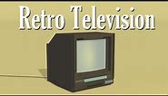 How To Make Retro Television In Blender