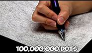 I Used 100 Million Dots In A Painting! | ZHC