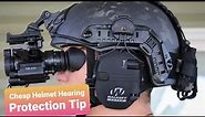 How to: Walkers Hearing Protection on Helmet ARC Rails