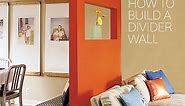 How To Build a Freestanding Divider Wall