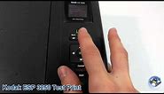 Kodak ESP 3250: How to do a Printer Test Page