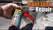 How To Fix A Roof Leak With Flex Seal | THE HANDYMAN |